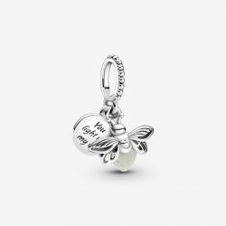 Pandora Glow-in-the-dark Firefly Dangle Charm 799352C01 - 52833