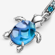 Pandora Muranoglazen Zeeschildpad Hangende Bedel 798939C01 - 52825