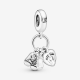 Pandora Baby Bottle en Shoes Hangende Bedel 798106CZ - 52844