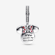 Pandora Disney Minnie Mouse Silhouet Dubbele Hangende Bedel - 52841