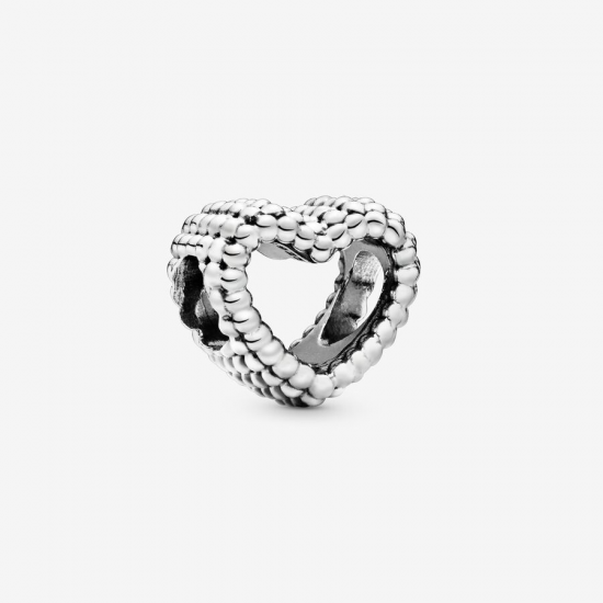 Pandora Met Kralen Bezet Open Hart Bedel 797516 - 52850