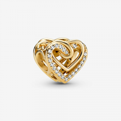Pandora Sprankelende Verstrengelde Harten Bedel 769270C01 - 52854