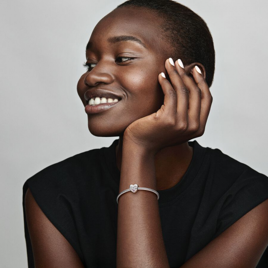Pandora Dochter Hart Bedel 791726PCZ - 53010