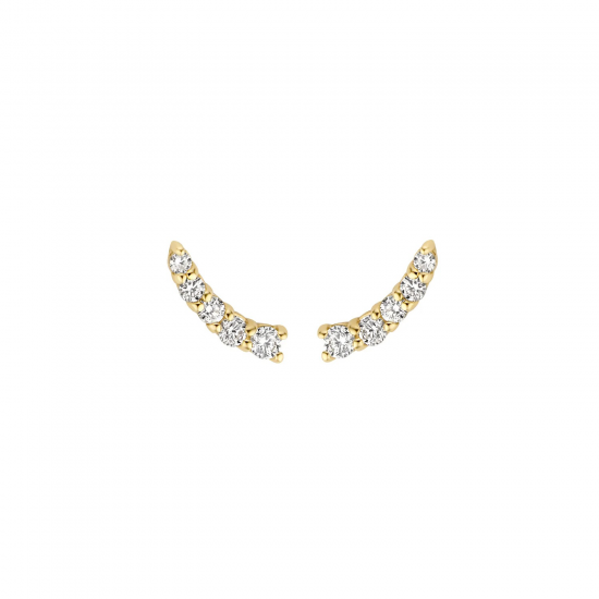 BLUSH Oorknoppen 7319YZI - 14k Geel goud met zirkonia - 53003