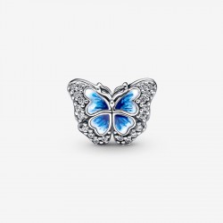 Pandora Blauwe Vlinder Sprankelende Bedel - 52872
