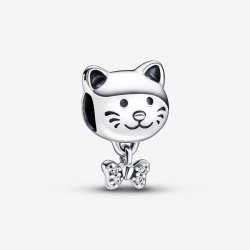 Pandora Pet Cat & Bow Bedel 792255C01 - 52865