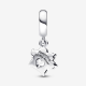 Pandora Sparkling Pet Paw Print Hangende Bedel 792247C01 - 52868