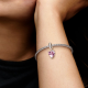 Pandora Roze Stamboom en Hart Hangende Bedel 792654C01 - 52907
