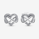 Pandora Sprankelende Oneindigheid Hart Oorknopjes 292667C01 - 52948