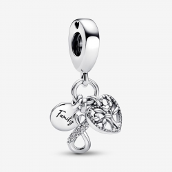Pandora Family Infinity Triple Hangende Bedel 792201C01 - 52905