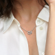 Pandora Sprankelende Oneindigheid Hart Halsketting 50CM - 52953