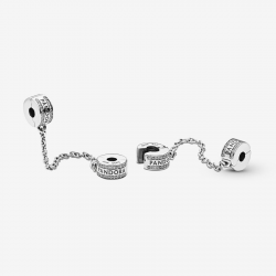 Pandora Pandora Logo Veiligheidsketting Clip 792057CZ-05 - 52929