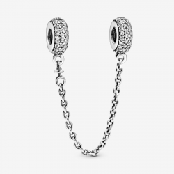Pandora Sprankelend Pave Veiligheidsketting Bedel 791736CZ-05 - 52930