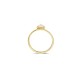 Blush Ring 14k Geel goud met mother of pearl en pure quartz 1239YMQ - 52993