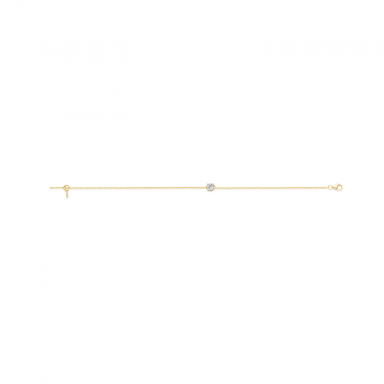 Armband 2166YZI 14k Geelgoud met Zirkonia - 53183