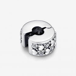 Pandora Infinite Hearts Sparkling Clipbedel 792235C01 - 53335