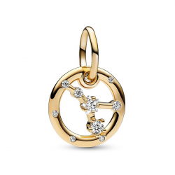 Pandora Sterrenbeeld hanger kreeft goudkleurig - 53394