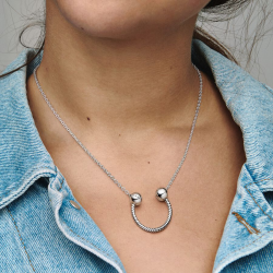Pandora Schakel collier 392747C00-45 45cm - 53425