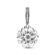 Pandora Sparkling Snowflake Double Dangle Charm 792355C01 - 53536