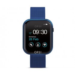 OPS!SMART CALL smartwatch with Milan mesh strap blauw OPSSW-20 - 53711