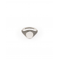 Buddha To Buddha Ellen Signet Ring Silver MAAT 21 - 53794