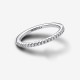 Pandora zilveren ring  met zirkonia 192999C01-56 maat 18 - 53877