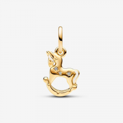 Pandora zilveren bedel hangt eenhorn goudkleurig 762978C01 - 53931