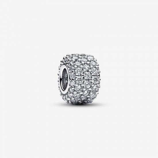 Pandora zilveren bedel met zirkonia 792820C01 - 53926