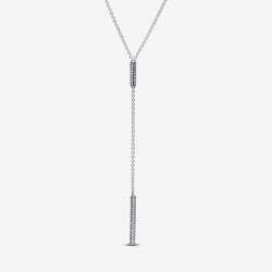Pandora Timeless Pavé Prism Drop-halsketting 393013C01-45 45cm - 54015