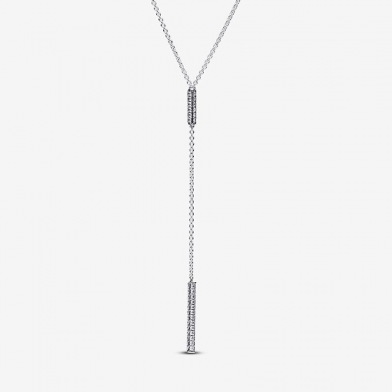 Pandora Timeless Pavé Prism Drop-halsketting 393013C01-45 45cm - 54015