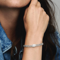 Pandora Timeless PavÚ Schakelarmband met zirkonia 20cm 593008C01-20 - 54010