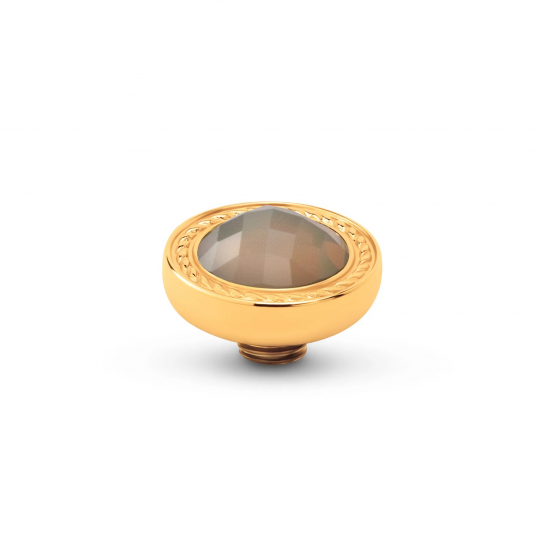 Melano Vivid Round Swirl Steentje - 54075