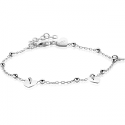 ZINZI zilveren armband met hartjes ZIA2531 - 54117