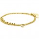 ZINZI armband goudkleurig met bolltjes ZIA2520Y - 54119