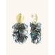 LOTT.SEQUIN OORBELLEN HOLO ZILVER OVAAL M CESQ004-G83052 - 54172