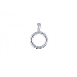 Zilveren Ring houder Hanger. - 54314