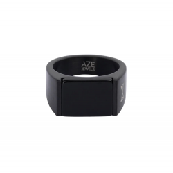 AZE RING SIGNET ROCKS ONYX - NOIR MAAT 20 AZ-RG006-B-020 - 54566
