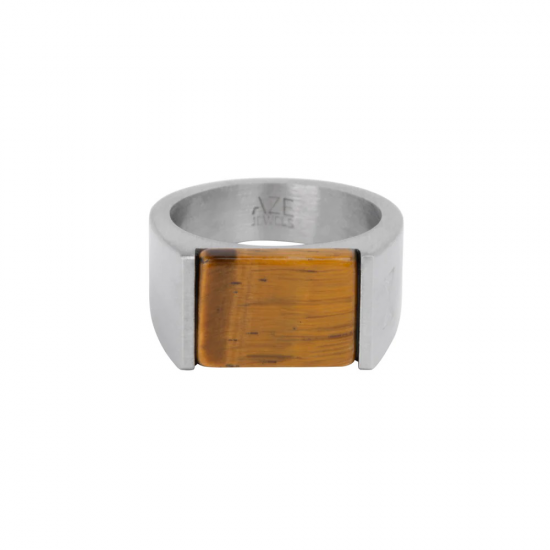 AZE RING SIGNET ROCKS TIGER - INOX MAAT 20 AZ-RG007-A-020 - 54565