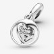 Pandora Spinning Forever & Always Soulmate Dangle Charm 799266c01 - 54593