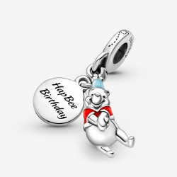 Pandora Disney Winnie the Pooh Birthday Dangle Charm 799385c01 - 54597