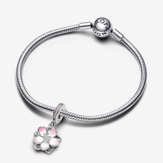 Pandora Kersenbloesem Hangende Bedel 790667C01 - 54721