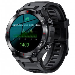 Smarty 2.0 SW059A Zwart Horloge 50MM - 54160