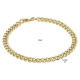 Gouden gourmette 5,2 mm Armband 19cm - 54924
