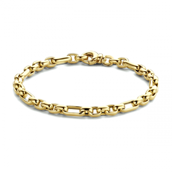 Gouden armband anker 4,8 mm 19 cm - 54927