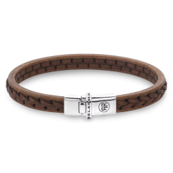 Rebel and Rose Single Stranded Brown Cognac RR-L0156-S-M - 54936