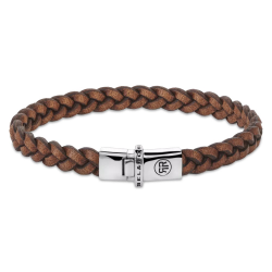 Rebel and Rose leren armband RR-L0171-S-M - 54937