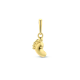 Gouden hanger voetje - 54966