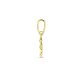 Gouden hanger voetje - 54966