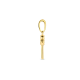 Gouden hanger sleutel - 54967