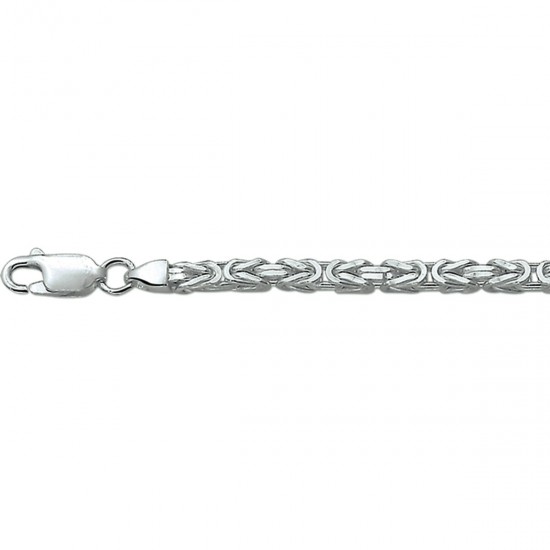 Zilveren armband konings 3,0 mm - 54979